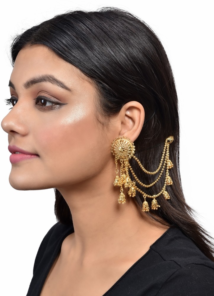 15 Magnificent Bahubali Earrings  Bridal Kanotti For Modern Brides   SetMyWed