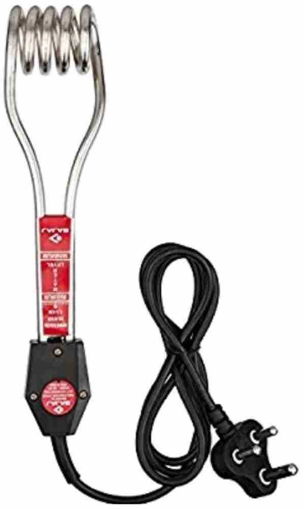 BAJAJ Pack of 1 With 16amp Power Top 1500 W Immersion Heater Rod Price in  India - Buy BAJAJ Pack of 1 With 16amp Power Top 1500 W Immersion Heater Rod  online at Flipkart.com