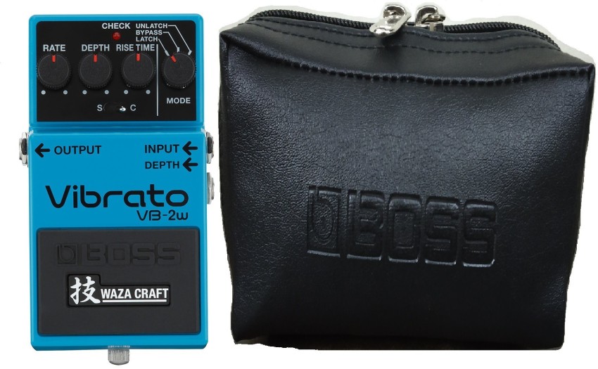 BOSS VB-2W Vibrato with Free Carry Pouch Guitar Processor Price in