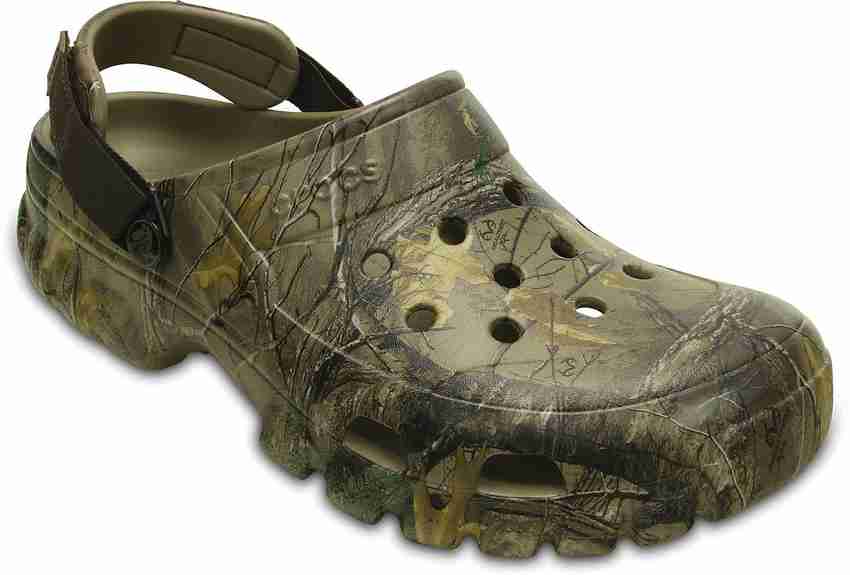 Off road hotsell camo crocs