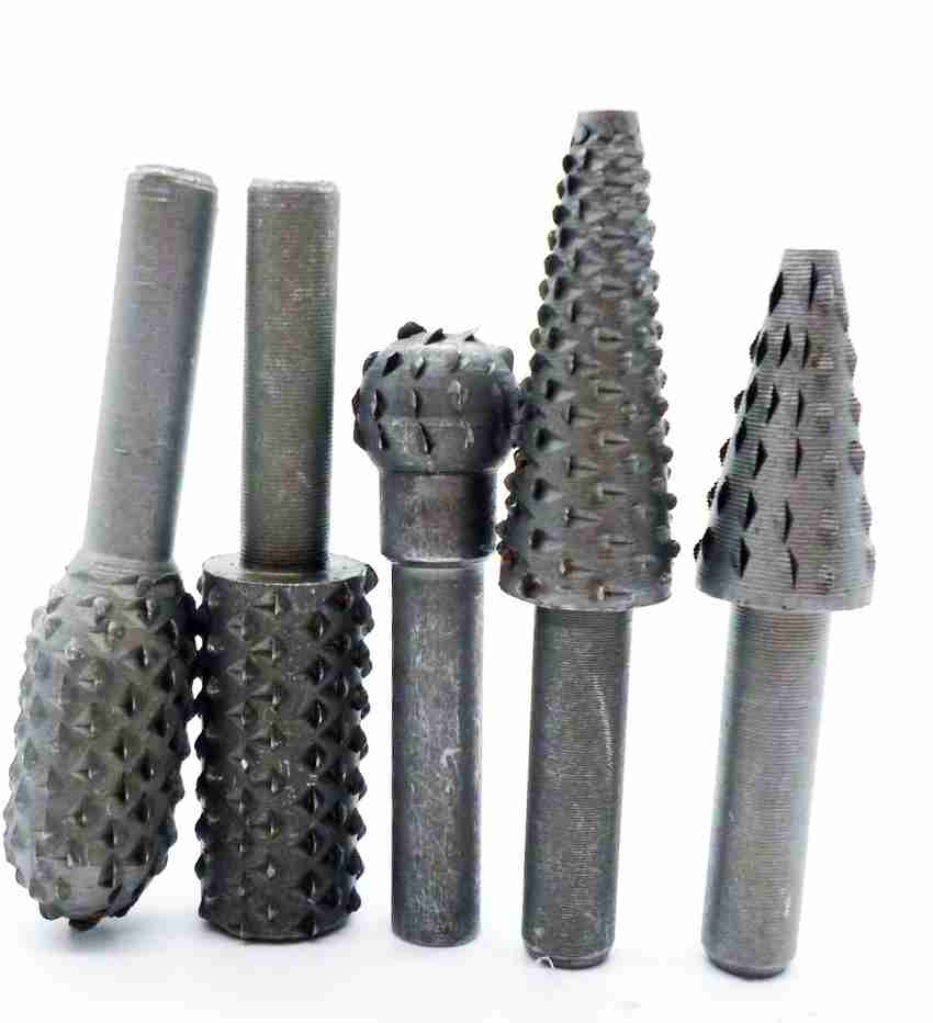 5Pcs Set Rotary Rasp File Steel File Router Grinding Burr, 46% OFF