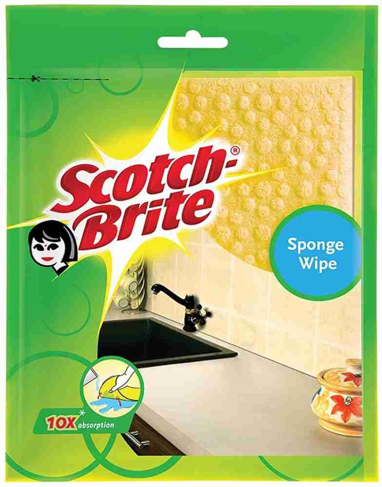 Scotch-Brite Sponge Cloths, 2/Pack