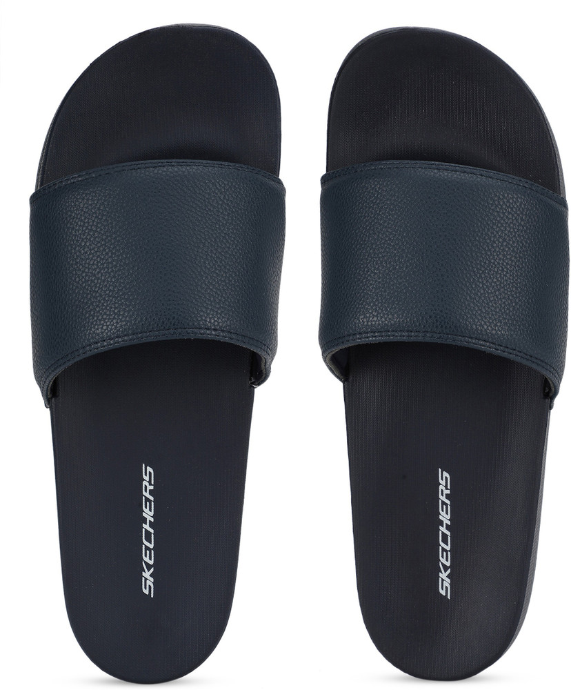 skechers padded slides