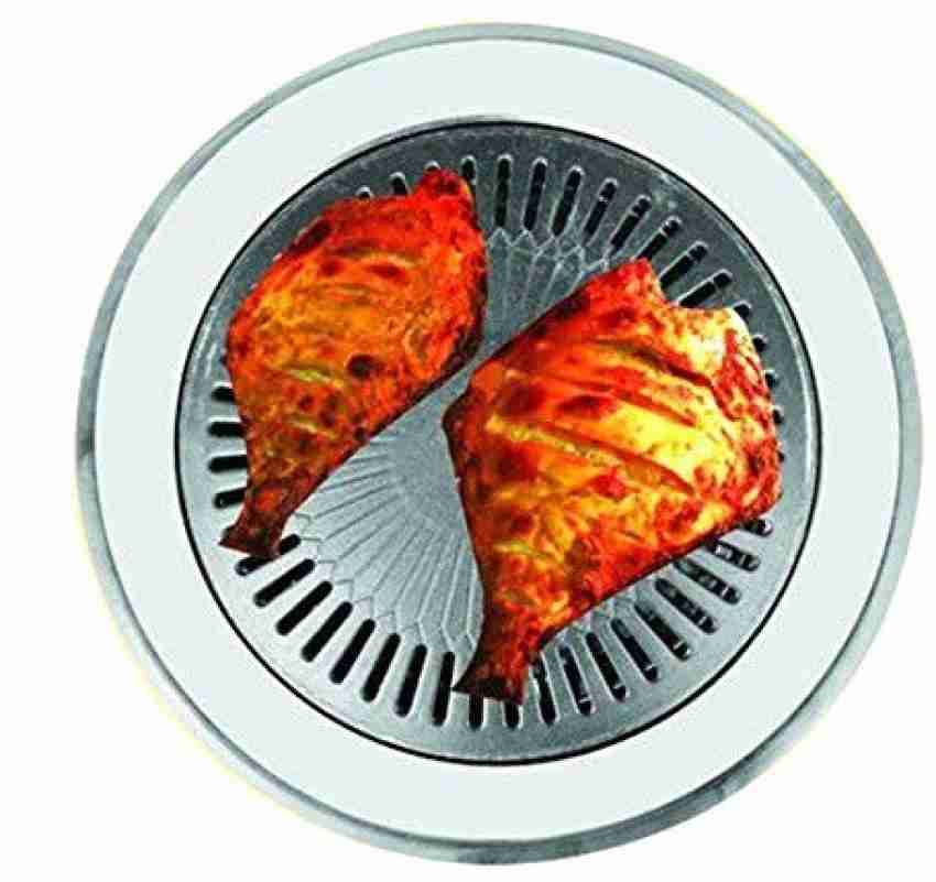 1pc Portable Foldable Outdoor Bbq Grill, Indoor Smokeless Multi