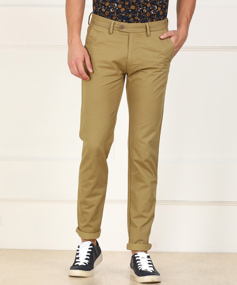 PETER ENGLAND Slim Fit Men Brown 