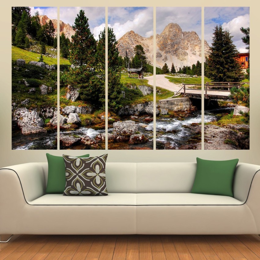 Kyara Arts Beautiful Nature Wall Paintings in multiple frames for