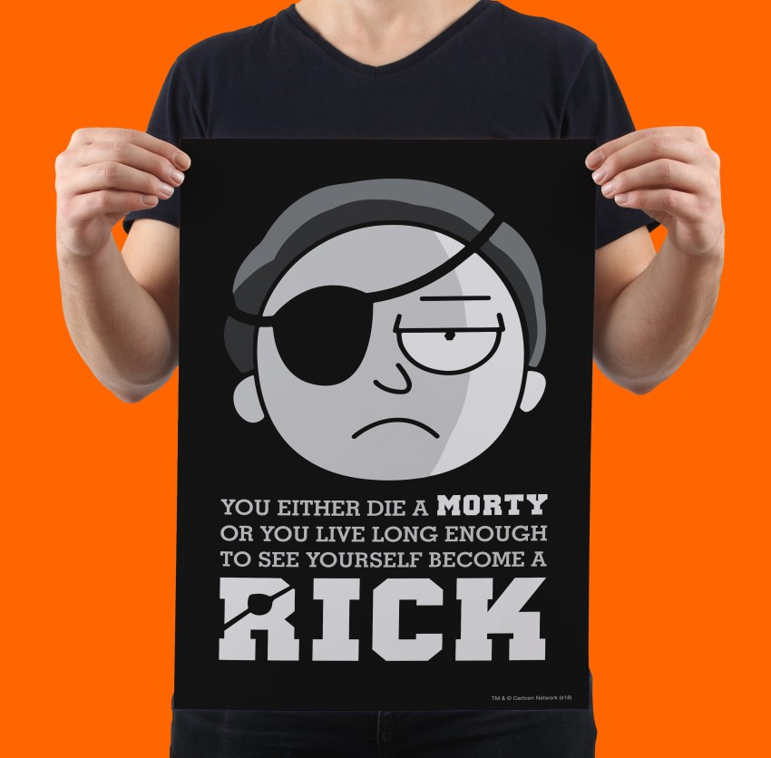 Rick and Morty Breaking Bad - High Quality Premium Poster Print