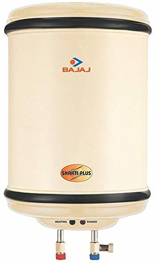 BAJAJ 10 L Storage Water Geyser (GEYSER - 10 LTR SHAKTI PLUS 4 STAR, IVORY)  Price in India - Buy BAJAJ 10 L Storage Water Geyser (GEYSER - 10 LTR  SHAKTI PLUS 4 STAR, IVORY) online at Flipkart.com