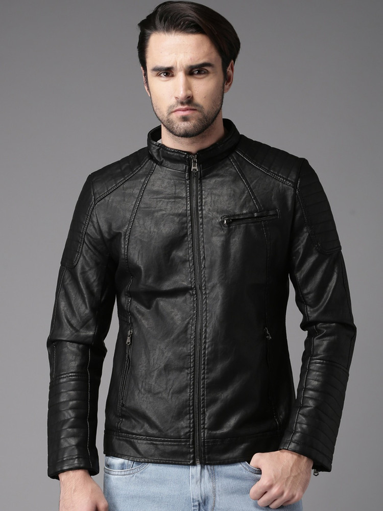Full Sleeve Textured Men Jacket 
