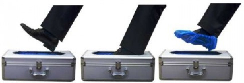 sky enterprise shop Sky Auto (SKD) Automatic Shoe Cover Dispenser Machine  (SKD With 100 shoe Cover) Stainless Steel Silver High Ankle Shoe Cover,  Flat Shoe Cover Price in India - Buy sky