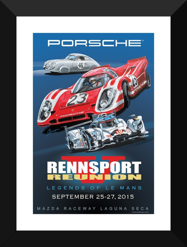Porsche Rennsport Reunion Poster 