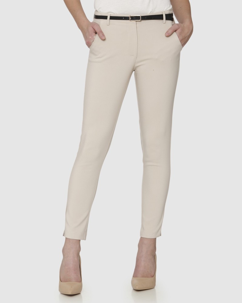 Buy Vero Moda Olive Green High Rise Pants for Women Online  Tata CLiQ