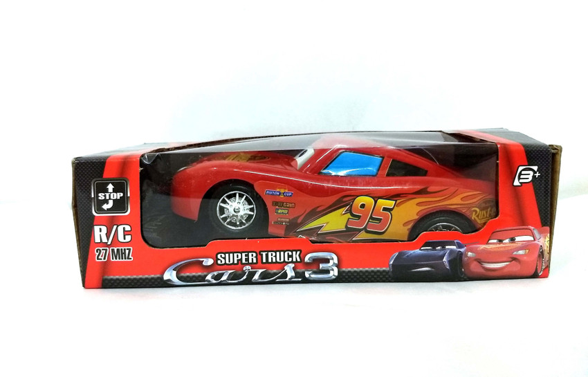 Cars Lightning McQueen RC 1:24 Scale Remote Control Car 2.4 Ghz