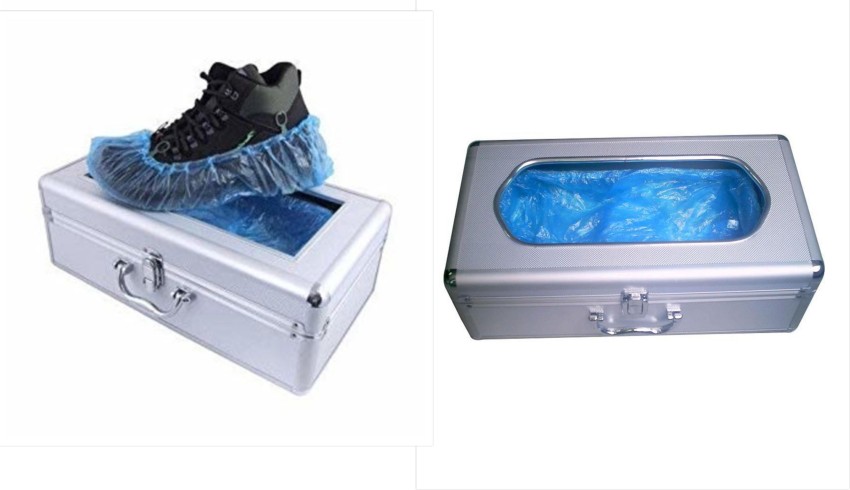 sky enterprise shop Sky Auto (SKD) Automatic Shoe Cover Dispenser Machine  (SKD With 100 shoe Cover) Stainless Steel Silver High Ankle Shoe Cover,  Flat Shoe Cover Price in India - Buy sky