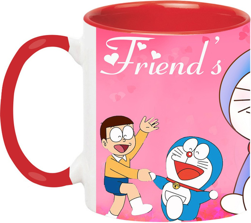 ARTBUG Doaremon Friends Forever Cartoon -2074-Red Ceramic Coffee Mug Price in India - Buy ARTBUG Doaremon Friends Forever Cartoon -2074-Red Ceramic Coffee Mug online at ARTBUG Doaremon Friends Forever Cartoon -2074-Red Ceramic Coffee Mug Price in India - Buy ARTBUG Doaremon Friends Forever Cartoon -2074-Red Ceramic Coffee Mug online at