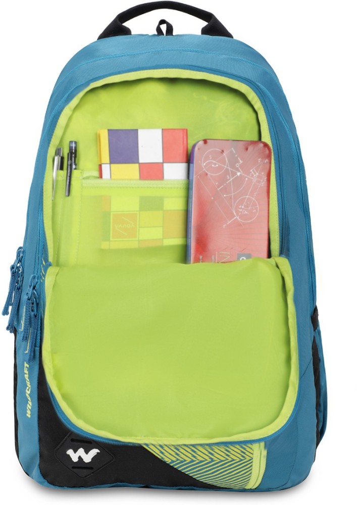Wildcraft wiki girl 4 coated black school backpack | schol bag – arihant-bag -center