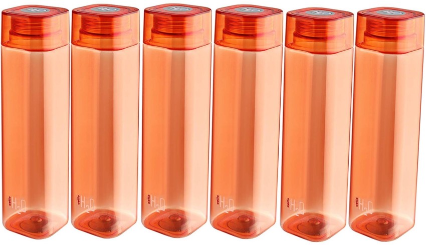 cello Fridge Bottle Squaremate Set of 6 1000 ml Bottle - Buy cello Fridge  Bottle Squaremate Set of 6 1000 ml Bottle Online at Best Prices in India -  Sports & Fitness