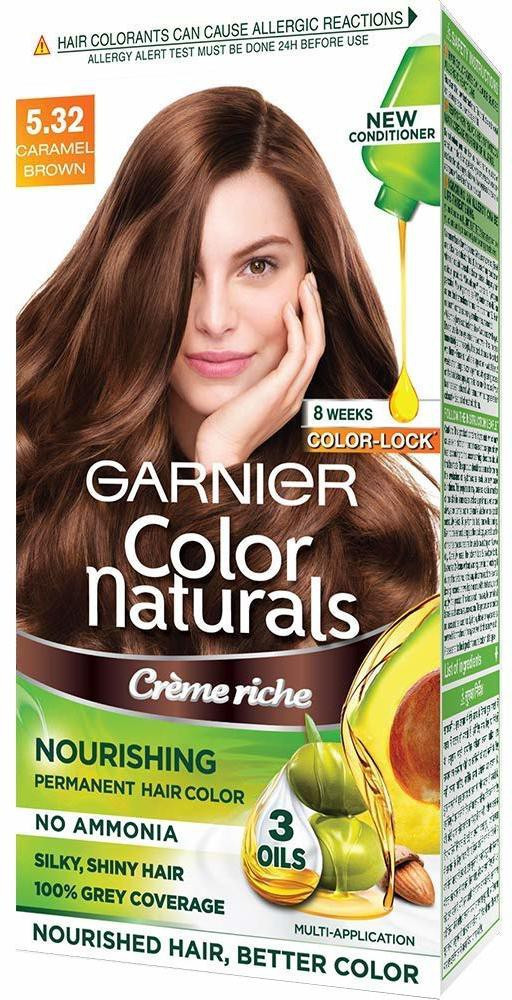 Buy Garnier Black Naturals Shade 4 Natural Brown 1 Pc Online at the Best  Price of Rs 200  bigbasket