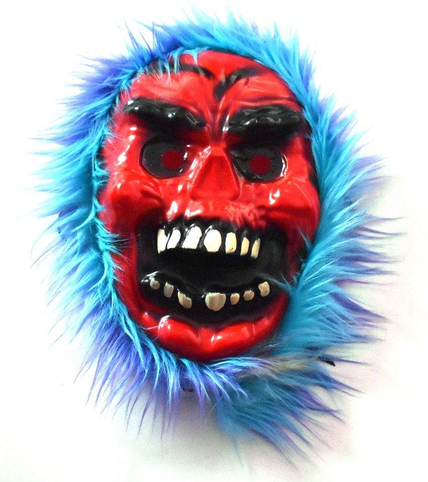 Masti Zone Horror Scary Ghost Mask (Red-Blue) Party Mask Price in ...