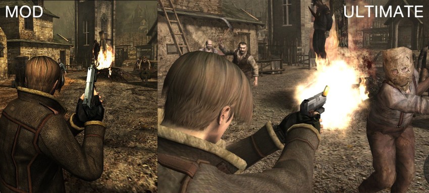 RE4 UHD - PS3/PS4 Button Mod