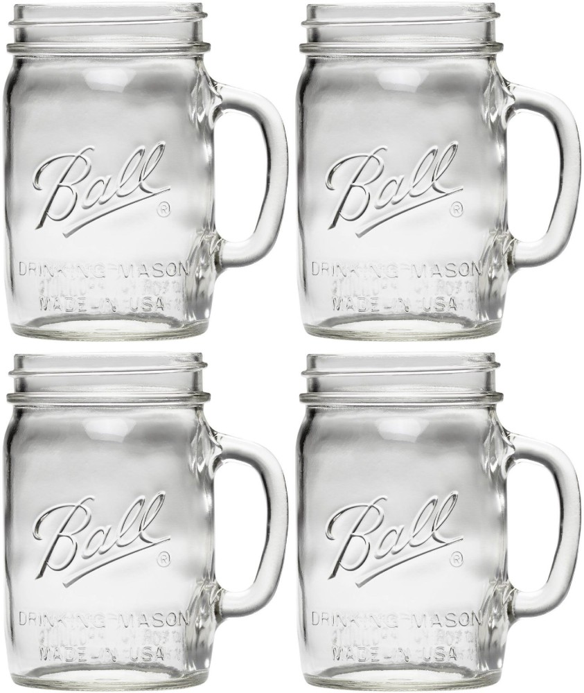 Ball Mason Jar Mug with Handle at