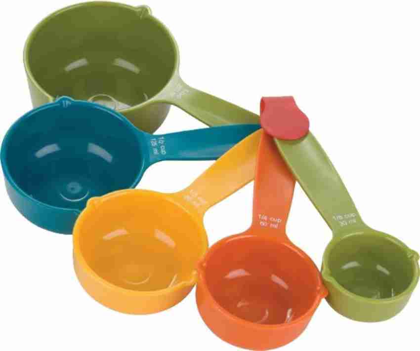 Plastic Baking Measurement Measuring Cups 5 Pieces Set of Each Big