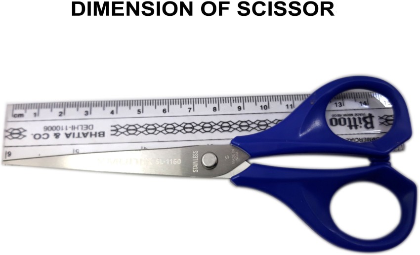 Lot of 12 All Purpose Scissors 8 Stainless Steel Home Office School