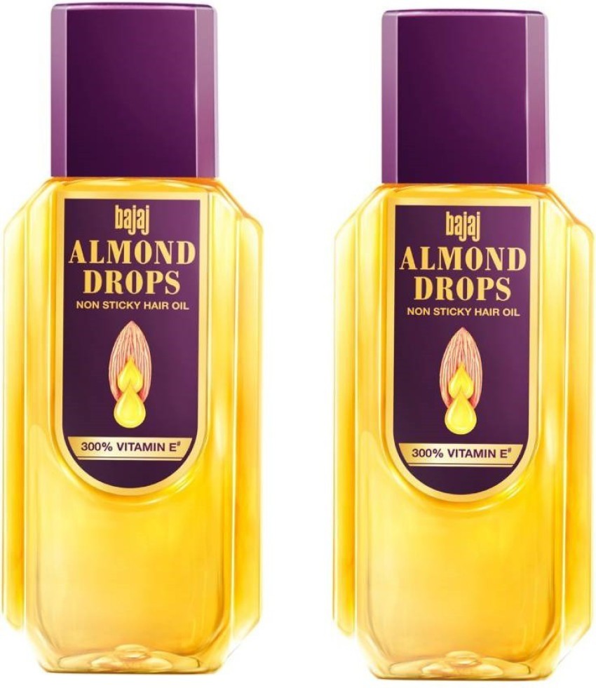 Bajaj Almond Drops Non Sticky Hair Oil with Vitamin E Review