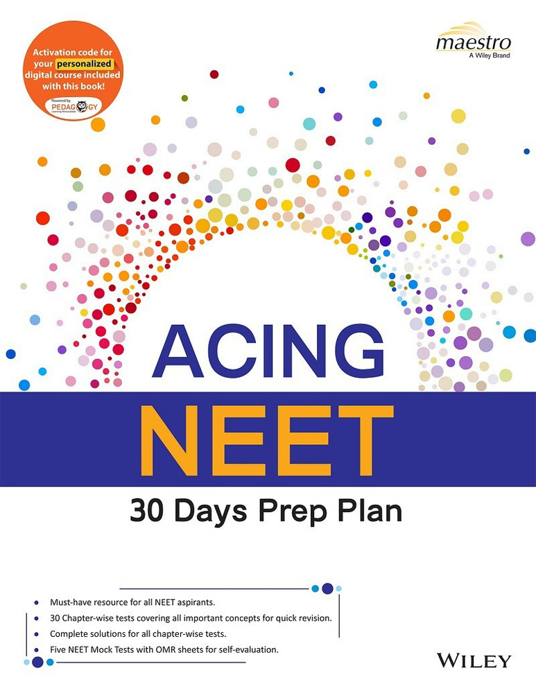 Wiley's Acing NEET 30 Days Prep Plan: Buy Wiley's Acing NEET ...