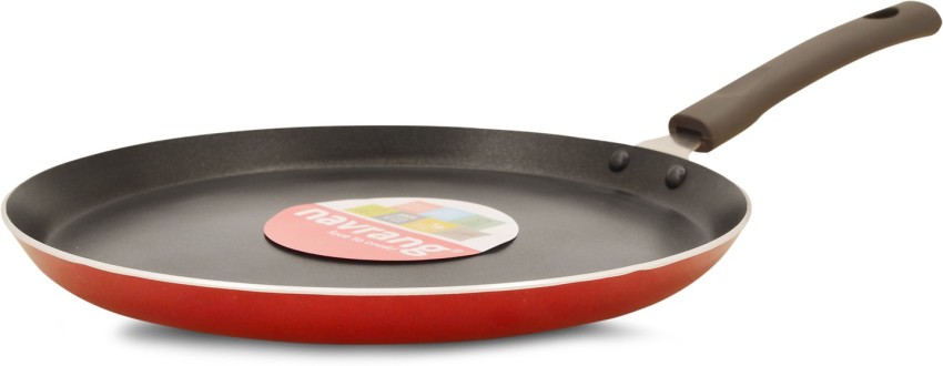 Buy Navrang Aluminium Non-Stick Dosa Tawa - Induction Base, 26 cm