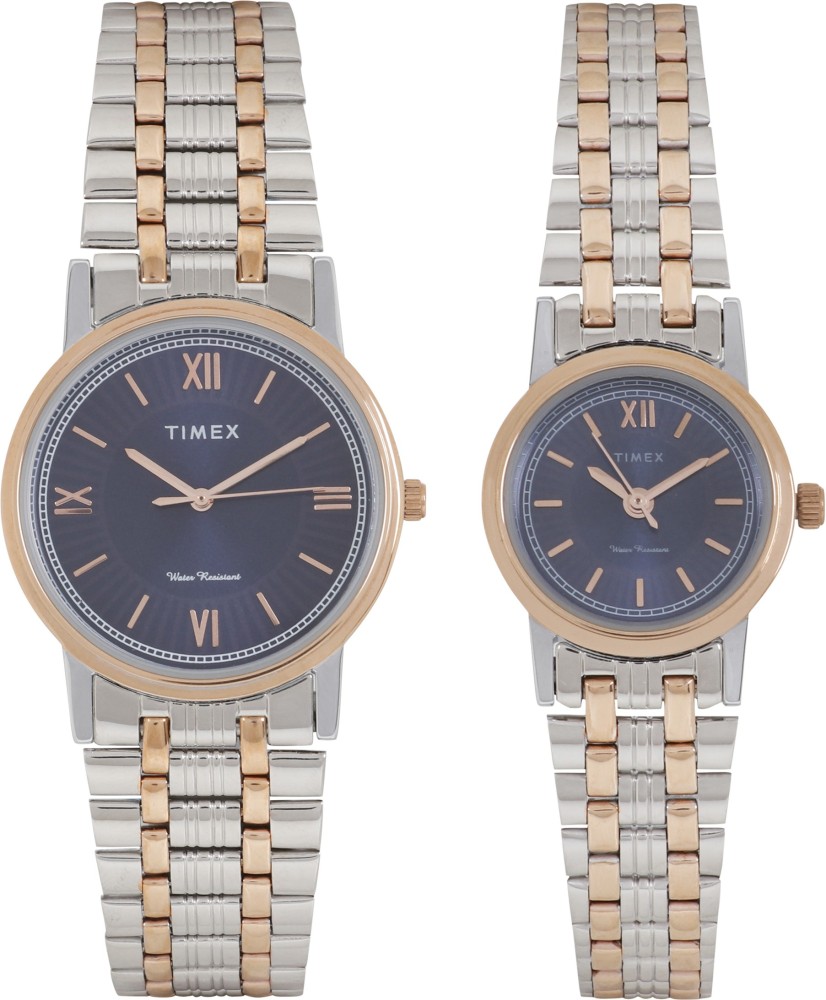 Timex couple sale watches flipkart