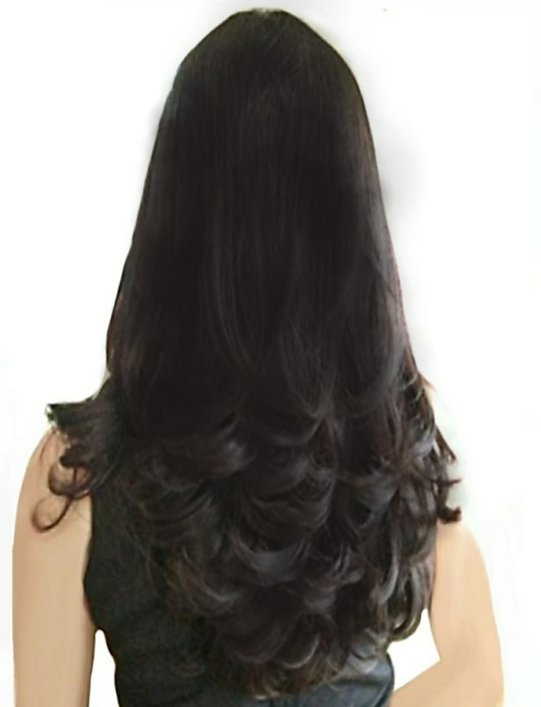 Alizz Western look out curl multi step cut half head artificial wig Hair Extension Price in India - Buy Alizz Western look out curl multi step cut half head artificial wig Hair Alizz Western look out curl multi step cut half head artificial wig Hair Extension Price in India - Buy Alizz Western look out curl multi step cut half head artificial wig Hair