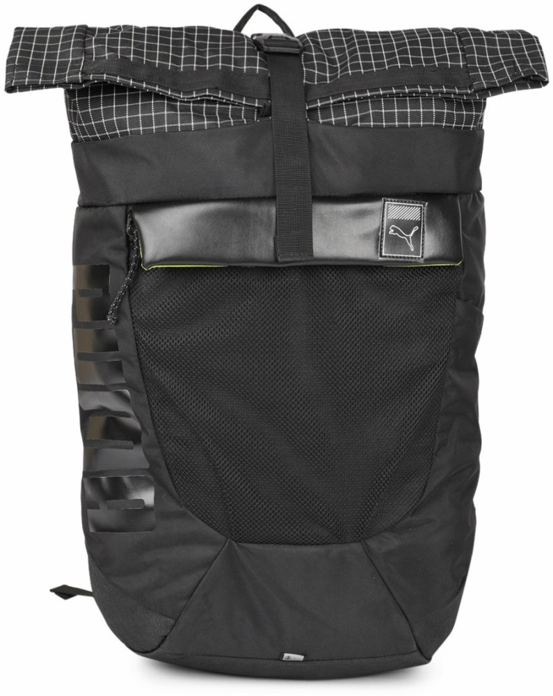 PUMA Urban Training Rolltop Bag 30 L Backpack Black Price India | Flipkart.com