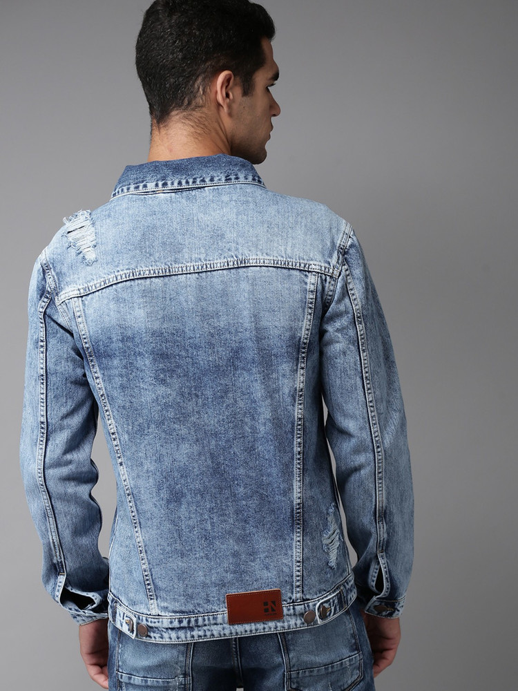 here&now denim jacket