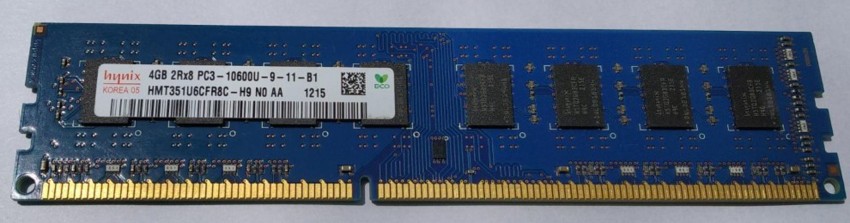 Hynix 10600/1333 DDR3 4 GB PC (HMT351UCFR8C-H9 PC3 10600U) - Hynix