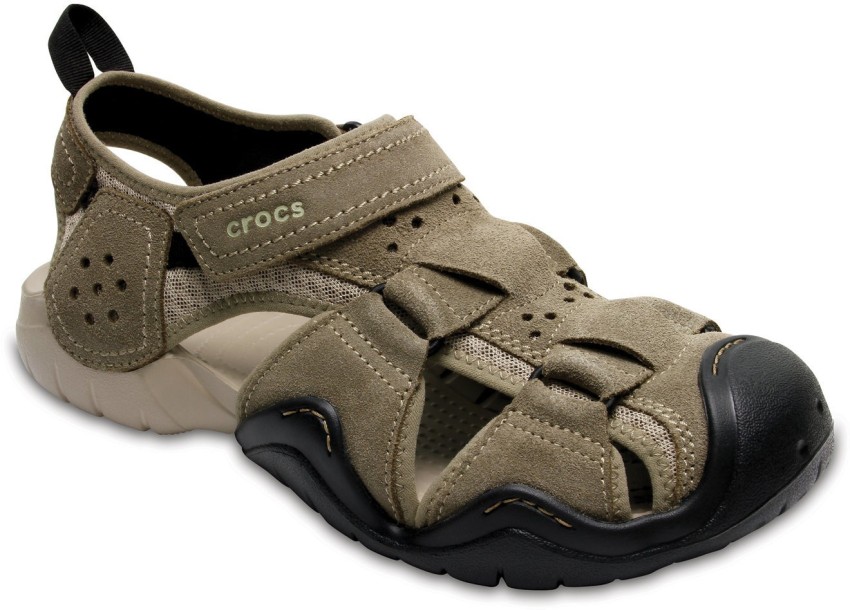 Details more than 93 crocs swiftwater leather fisherman sandals ...