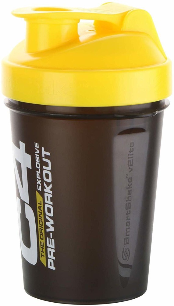 Cellucor, C4, SmartShake Shaker Cup, Black/Yellow