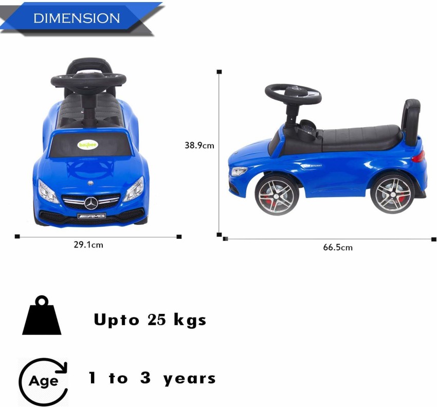 Baybee Licensed Mercedes GLB Battery Operated Ride on Car for Kids, Baby  with USB, Music | Electric Big Car Toys to Drive 2 to 6 Years Boys Girls