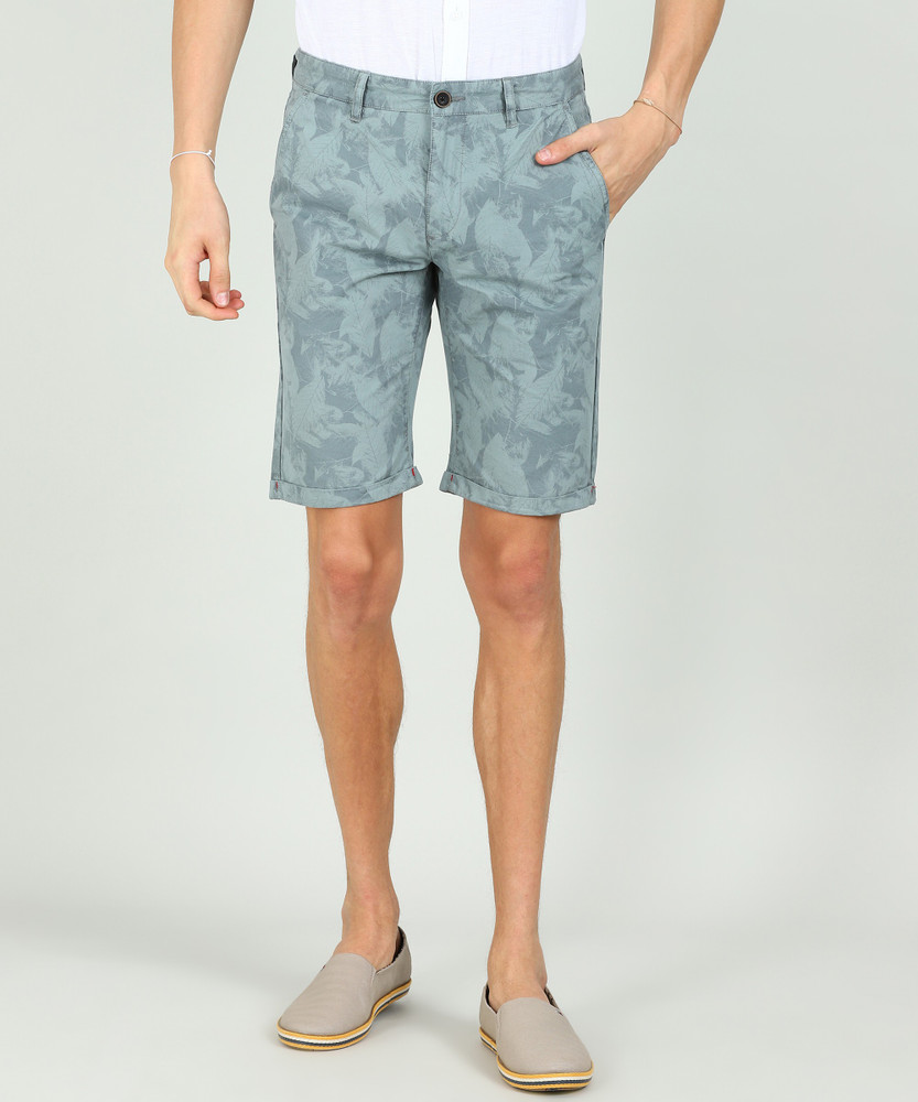 PETER ENGLAND Printed Men Green Basic 