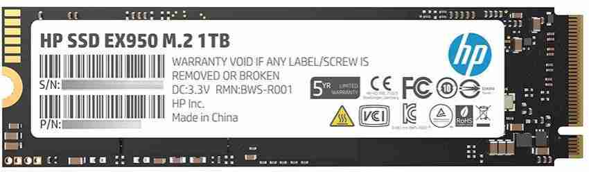 HP TB Solid State Drive M.2 Internal PCI Express (PCI Express 3.0