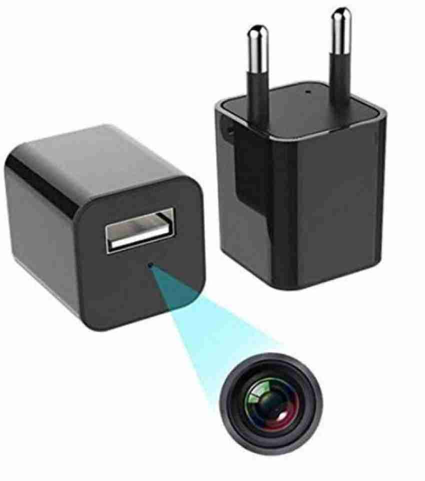 spy camera charger with audio