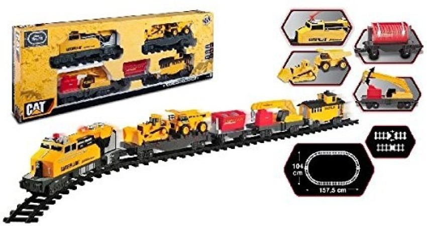 caterpillar construction express train