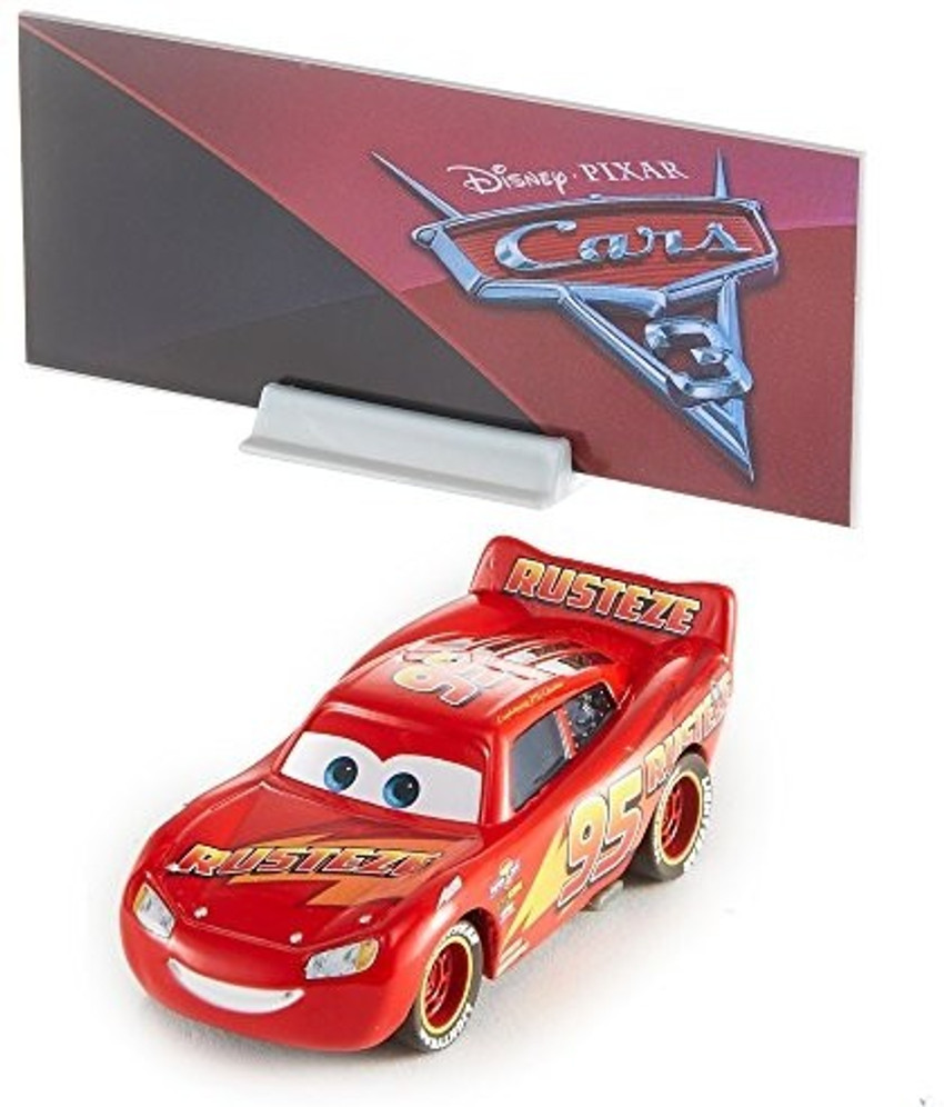 Disney Cars Series 3 Cactus Lightning McQueen Diecast Car