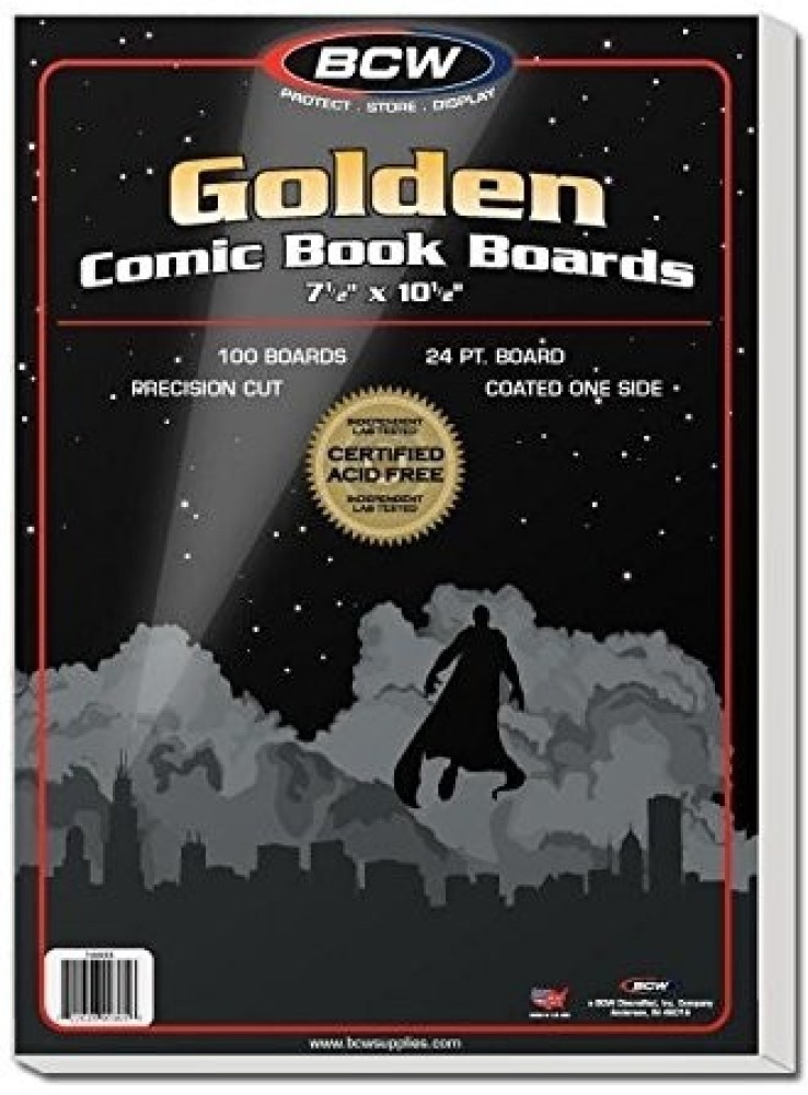 BCW Golden Comic Backing Boards