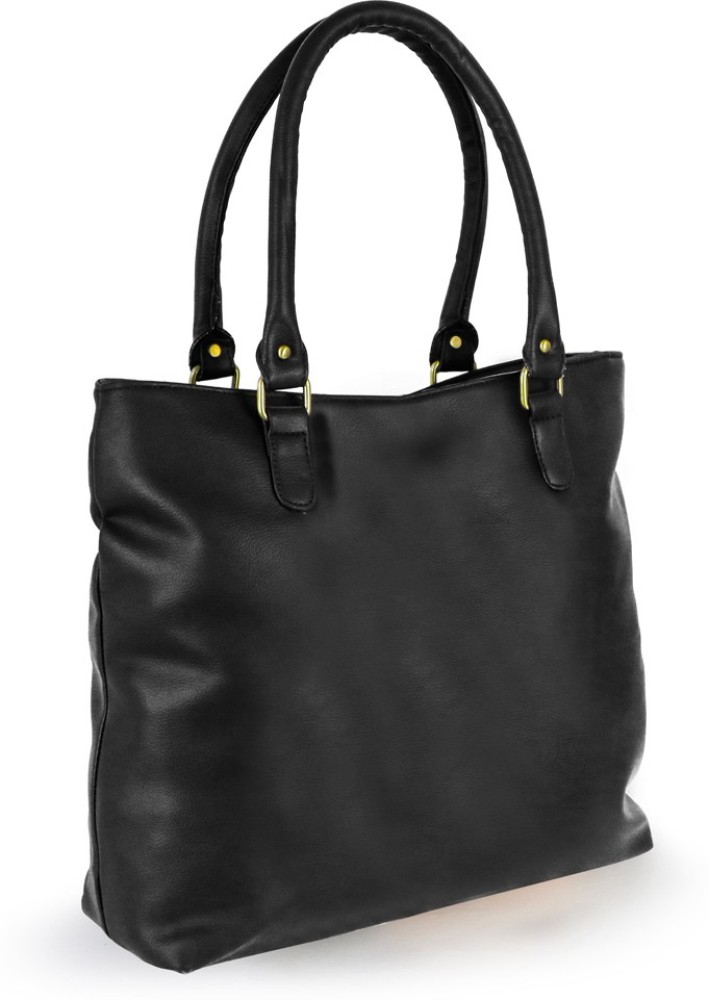 Black Shoulder Bag Handpainted Bags, Size: 17*14*6 Inch
