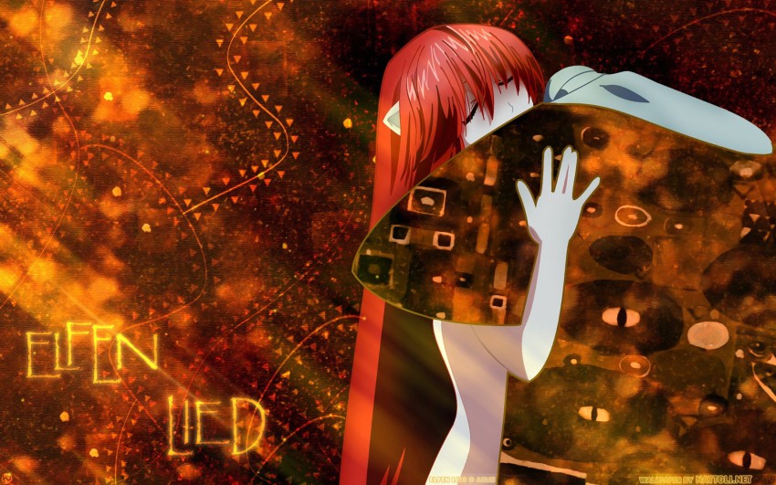 Elfen Lied  Minimalist poster, Anime, Anime shows