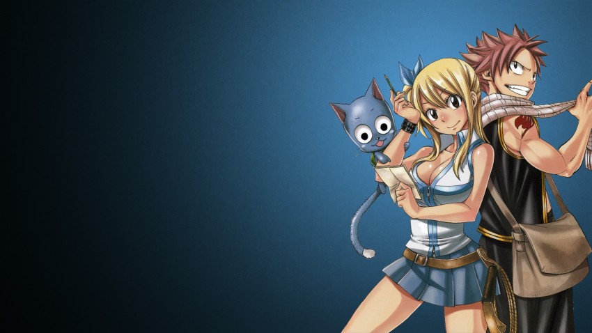 Fairy Tail Lucy Heart Anime Girl Poster