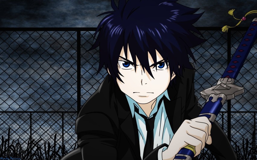 Blue exorcist anime anime boys okumura rin 1080P 2K 4K 5K HD wallpapers  free download  Wallpaper Flare