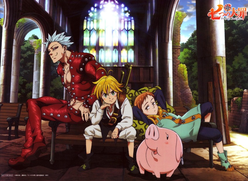 Anime Seven Deadly Sins Art  Ban Seven Deadly Sins Characters HD Png  Download  Transparent Png Image  PNGitem