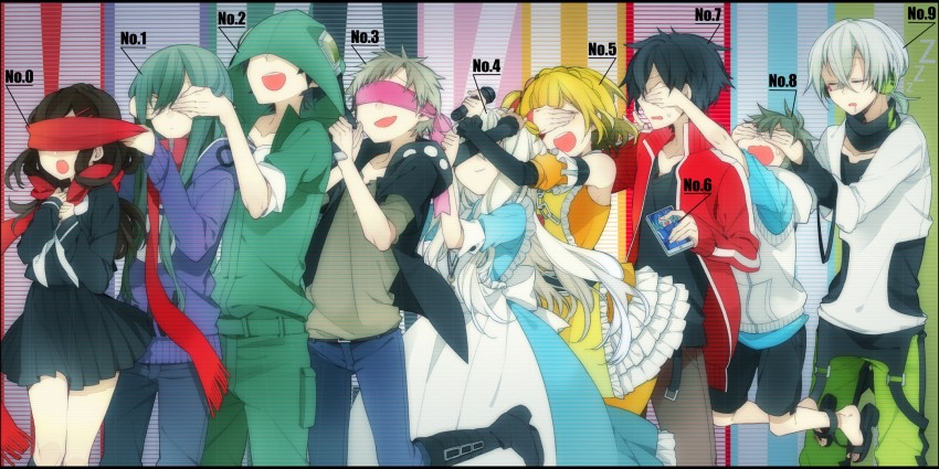 Mekaku City Actors as a Kagerou Project Commercial